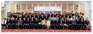 閔副院長送別会 集合写真