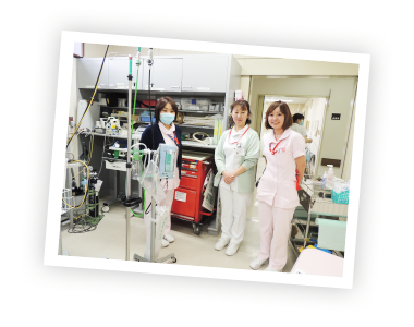 ICU・CCU棟・救急外来風景