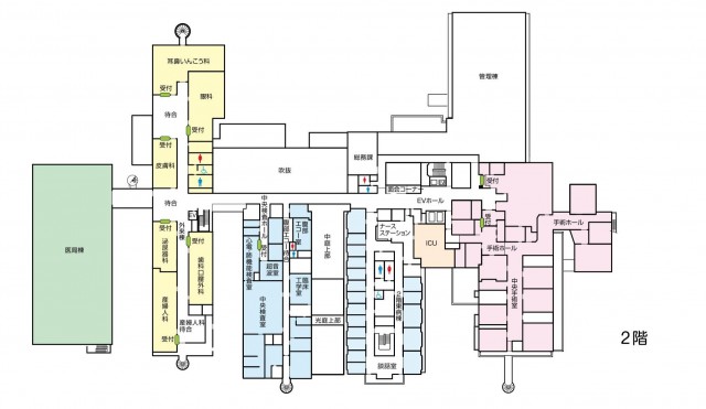 2階フロア案内図