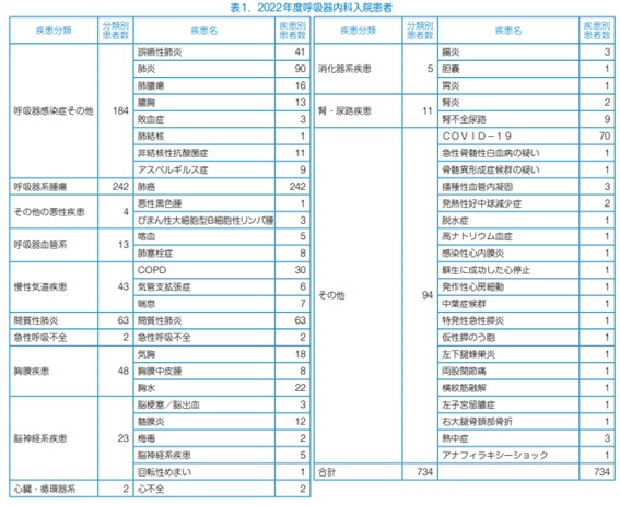 治療実績